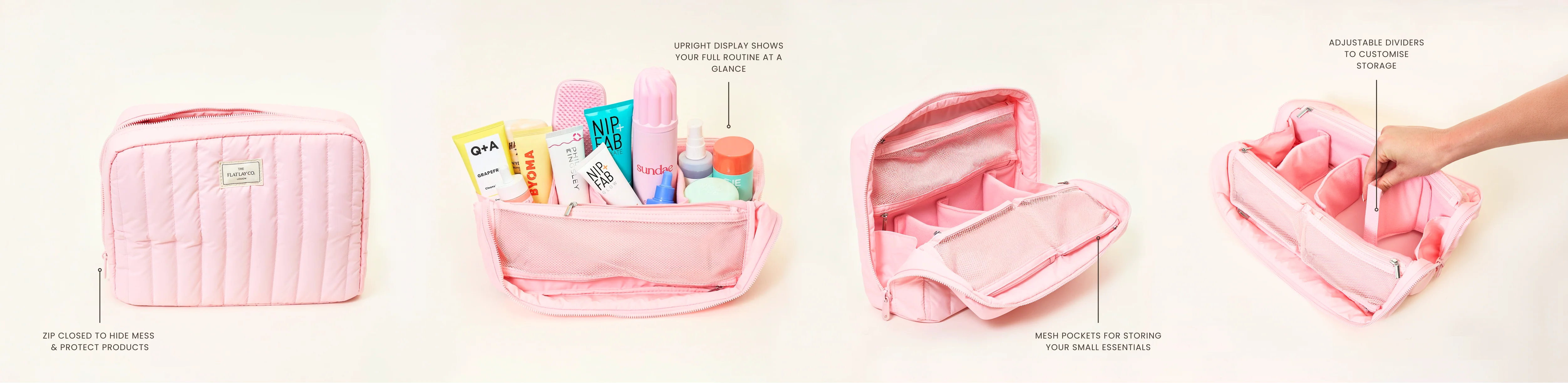 Beauty Organized in a Flash